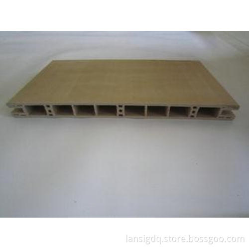 Decorative Wood Plastic Composite WPC material , Easy Insta